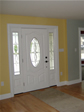 RBA offers many exterior door styles including this oval glass door with double half sidelites