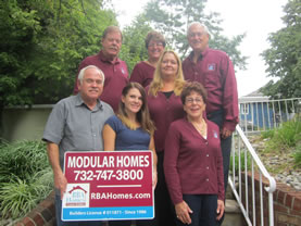 RBA Homes staff, modular home builders for central New Jersey