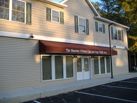 Custom modular construction in Central New Jersey is complete for SPCA commercial building.